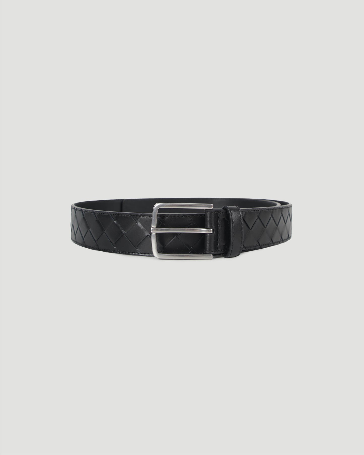 INTRECCIATO BELT IN BLACK