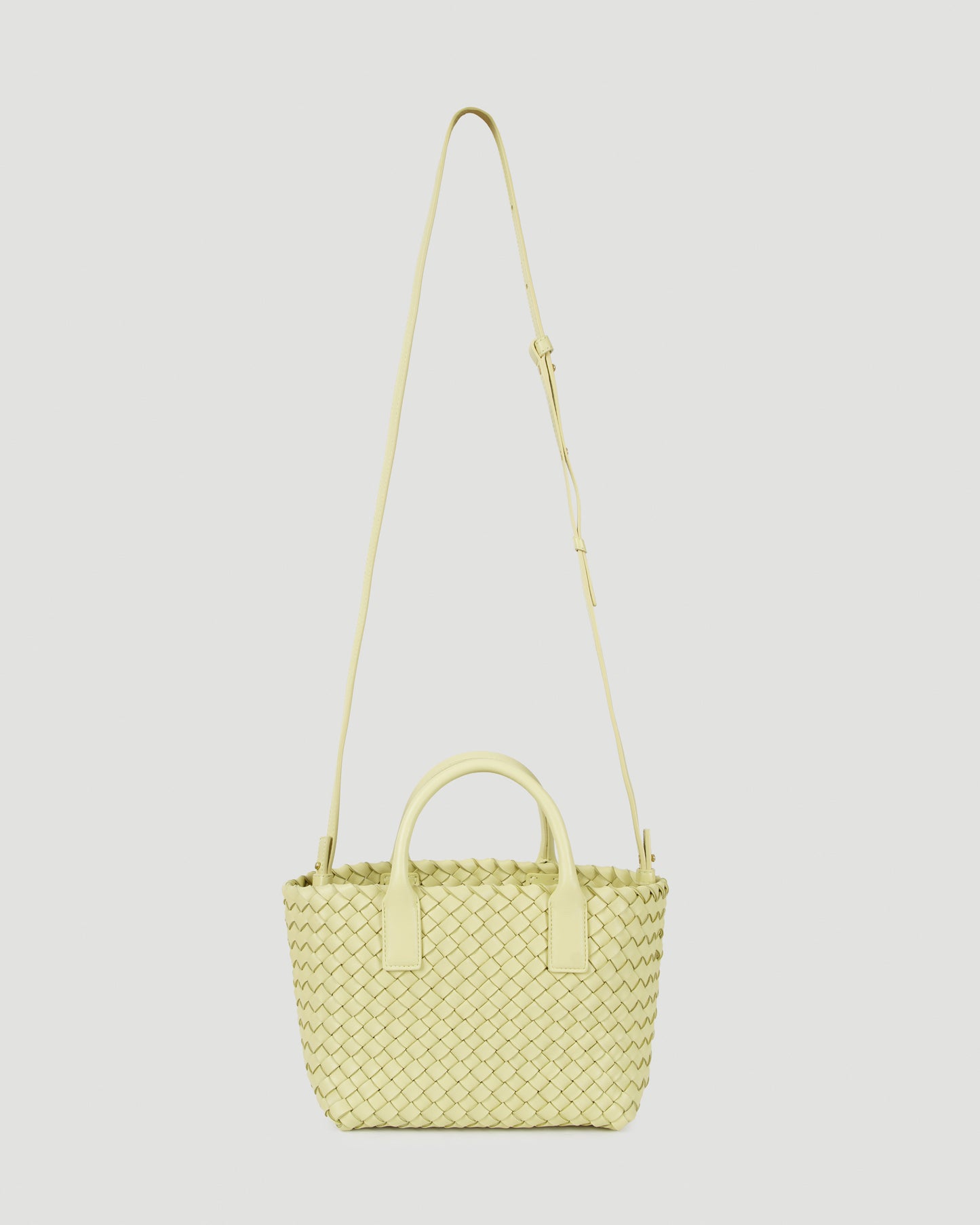 MINI CABAT BAG IN BUTTER GOLD