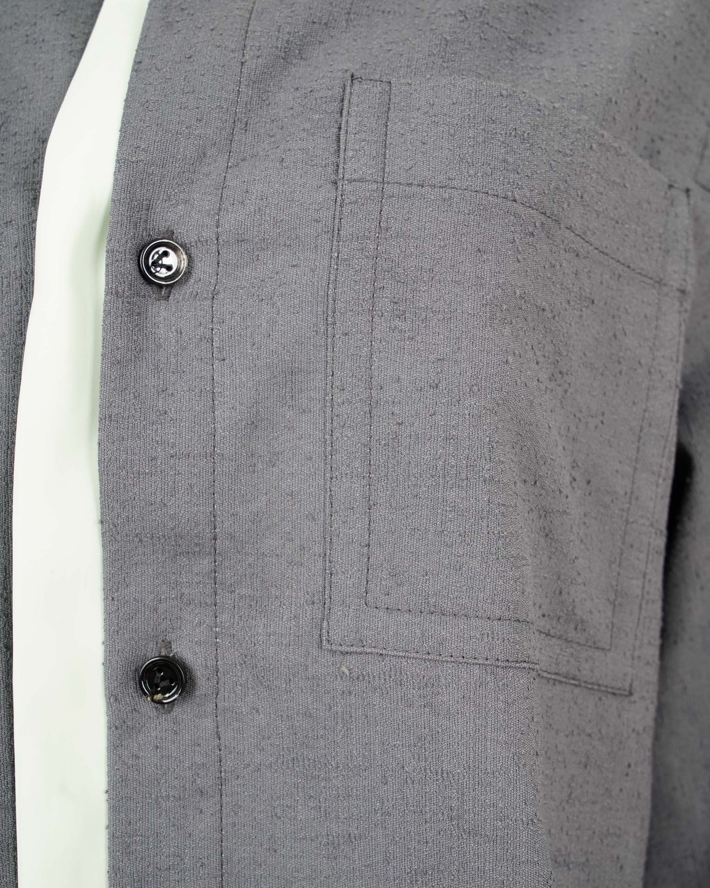 Relaxed Fit Double Layer Cotton Shirt