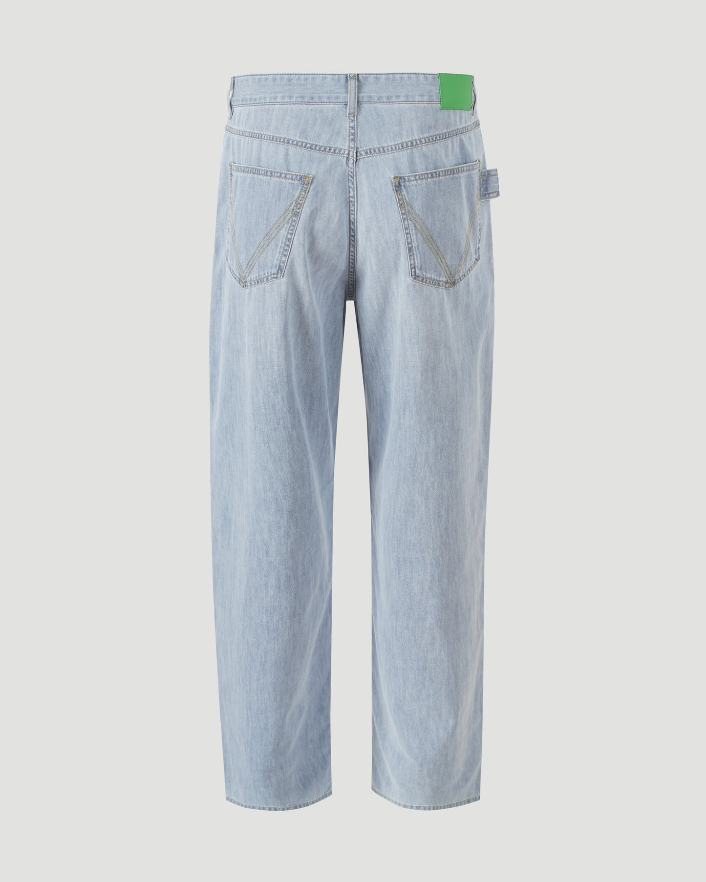 LIGHT BLUE COTTON JEANS