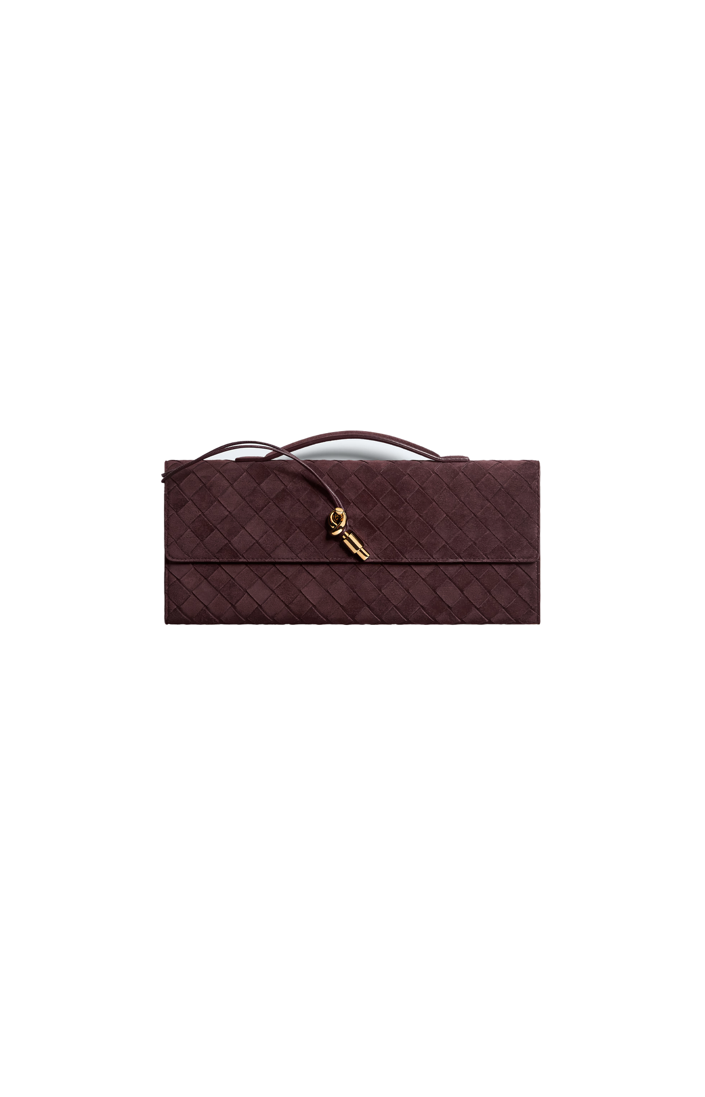 Andiamo Clutch in Mahogany