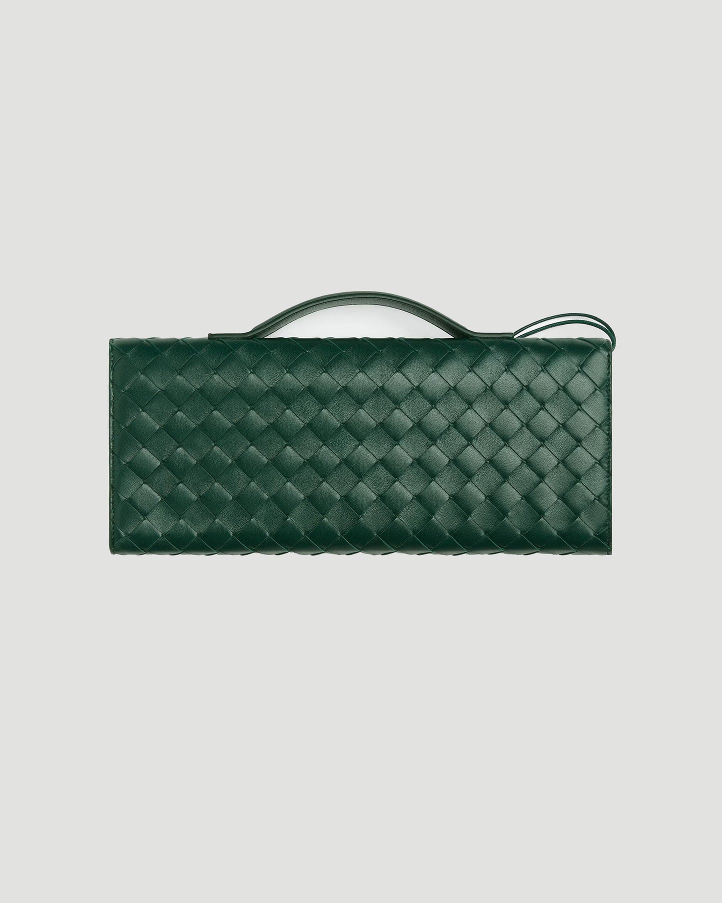 Andiamo Clutch in Emerald Green