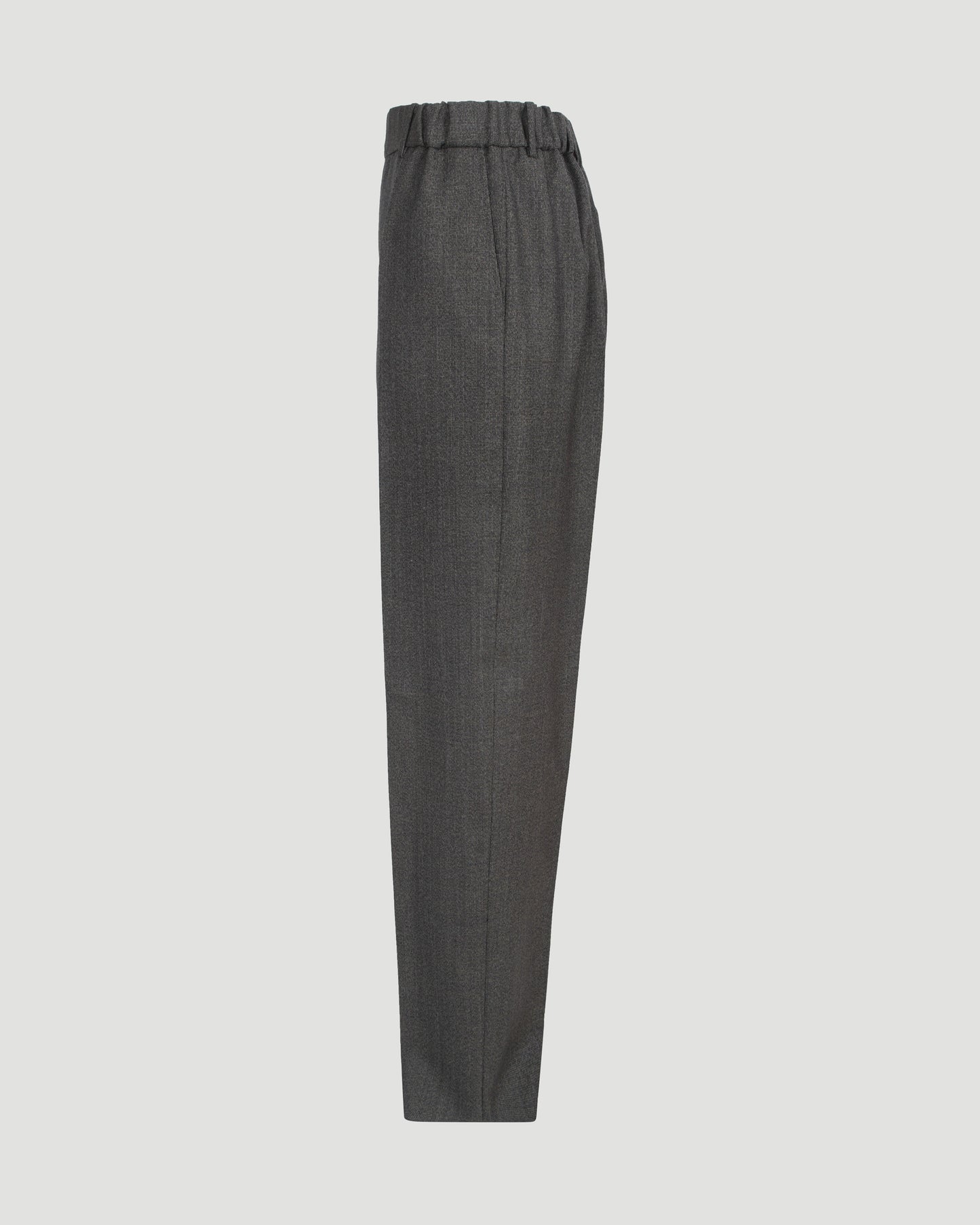 Wool Wide Leg Trousers