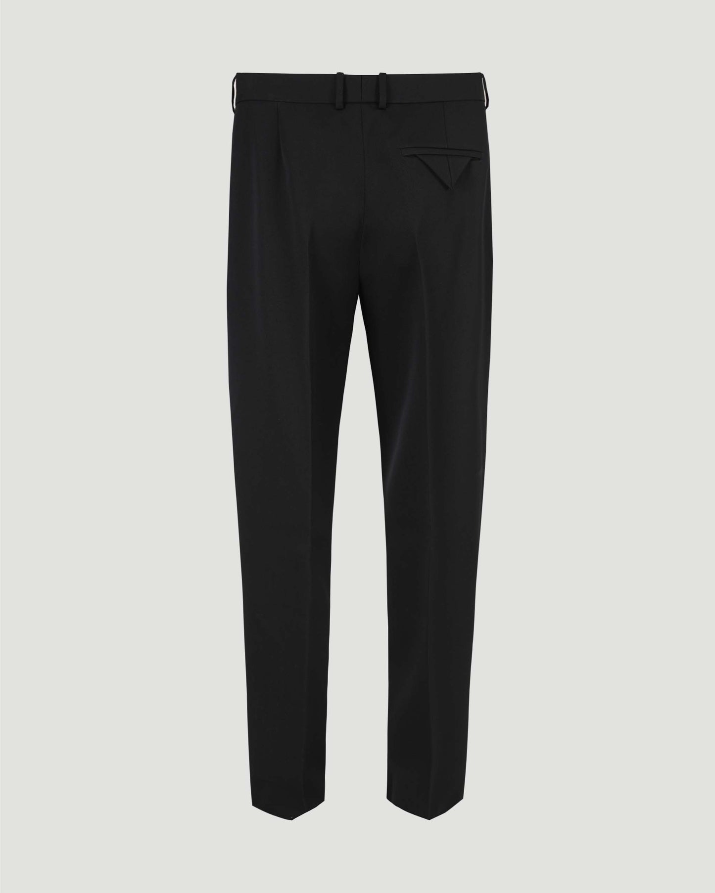 Wool Grain De Poudre Trousers