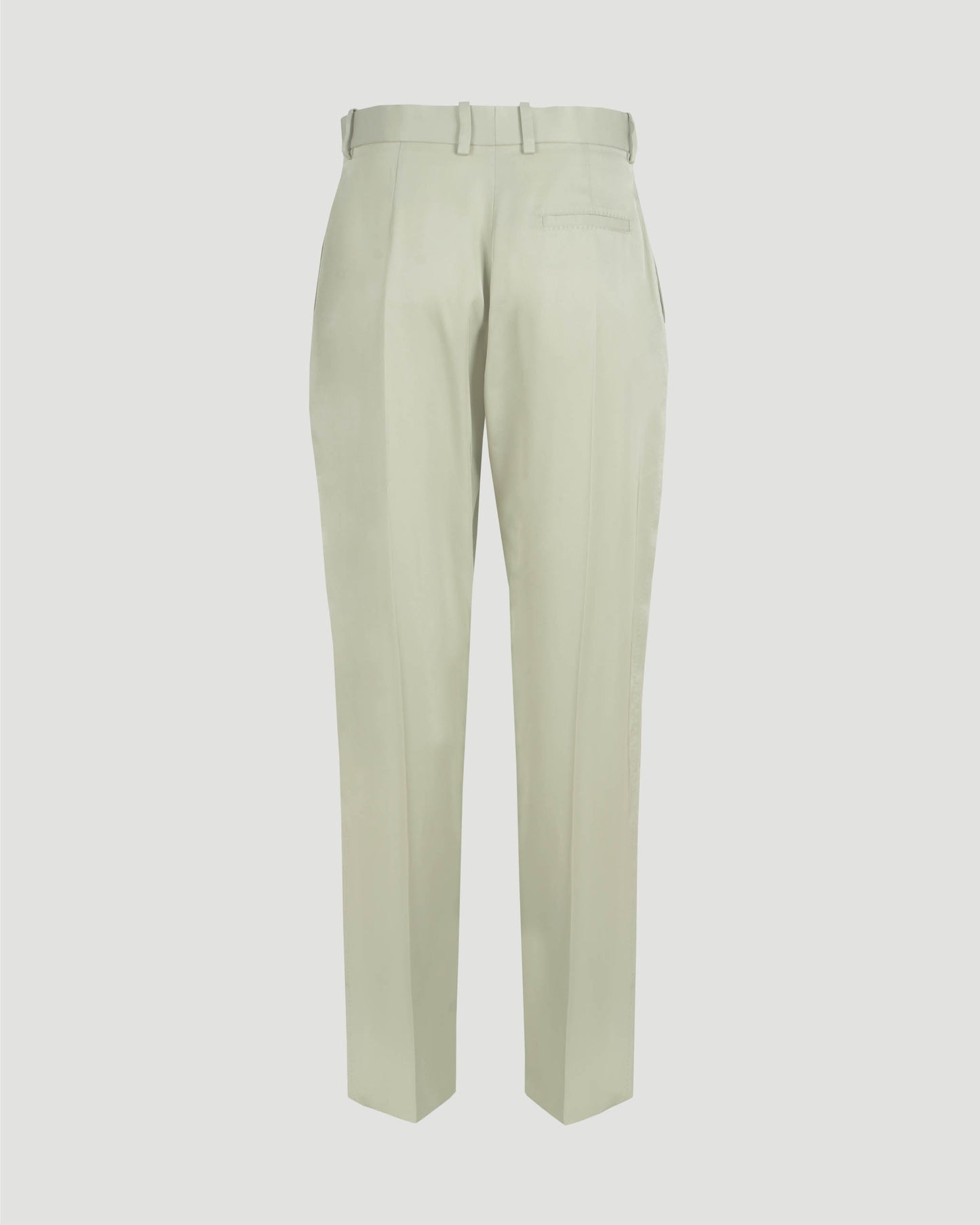 Viscose Twill Straight Trousers