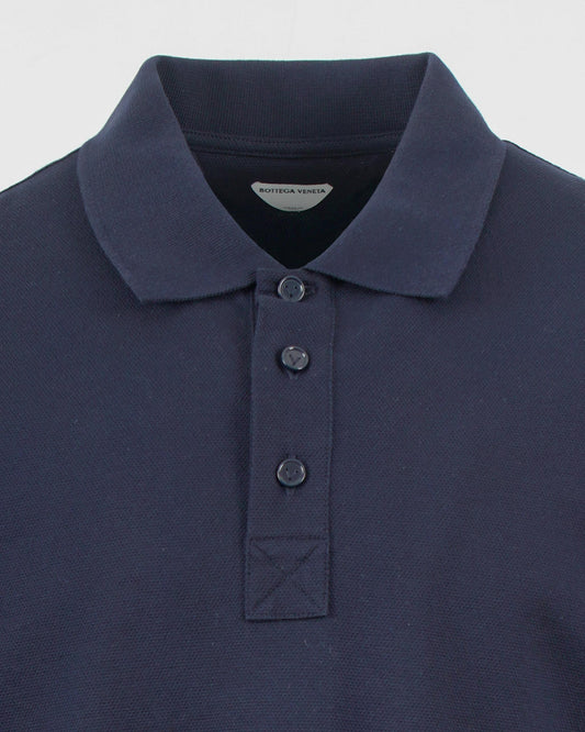 POLO SHIRT IN NAVY BLUE