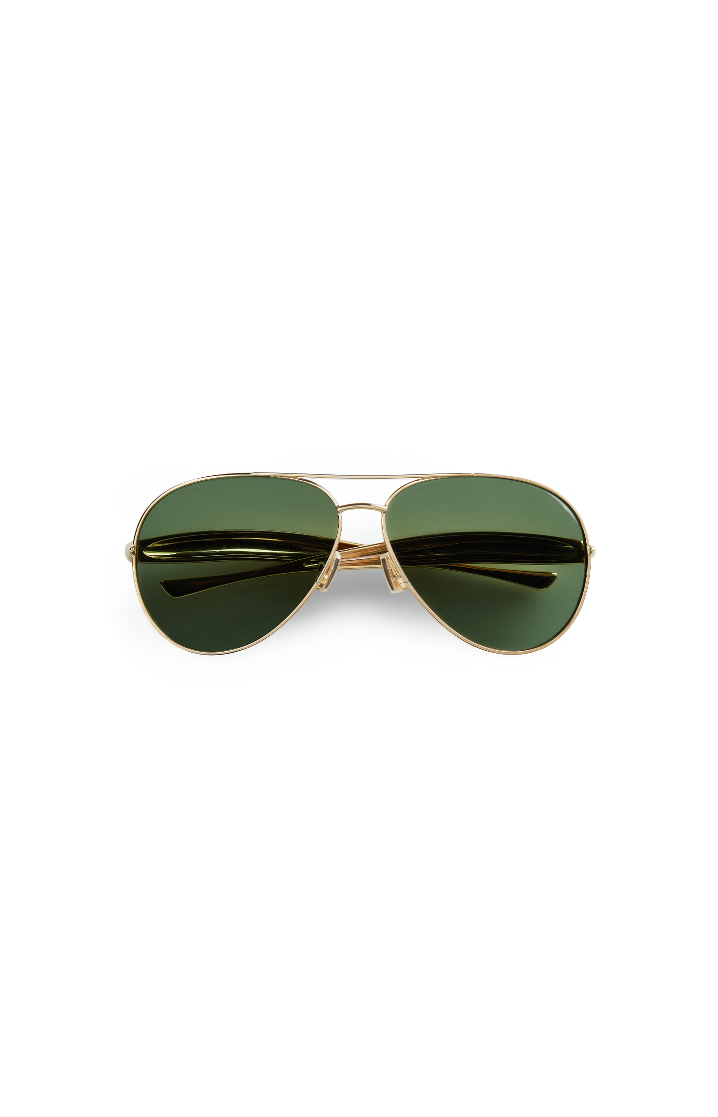 Men Aviator Sunglasses In Green