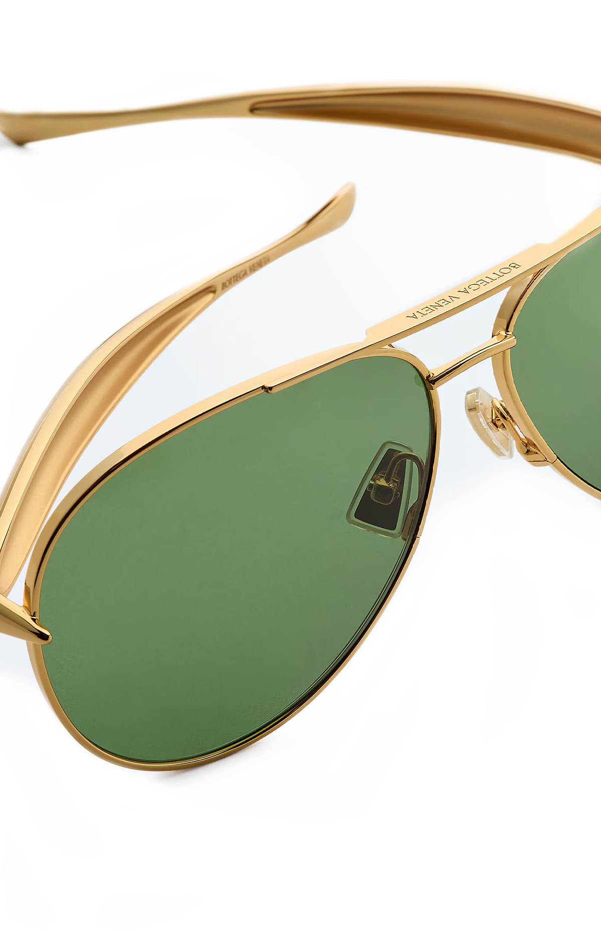 Men Aviator Sunglasses In Green