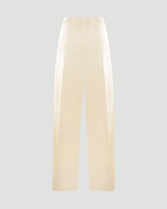 Cotton Silk Trousers