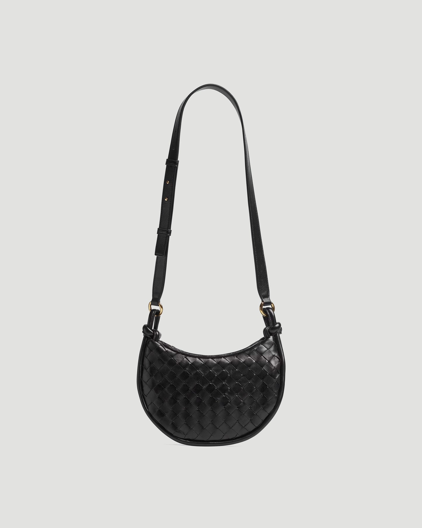 Gemelli Messenger Bag in Black