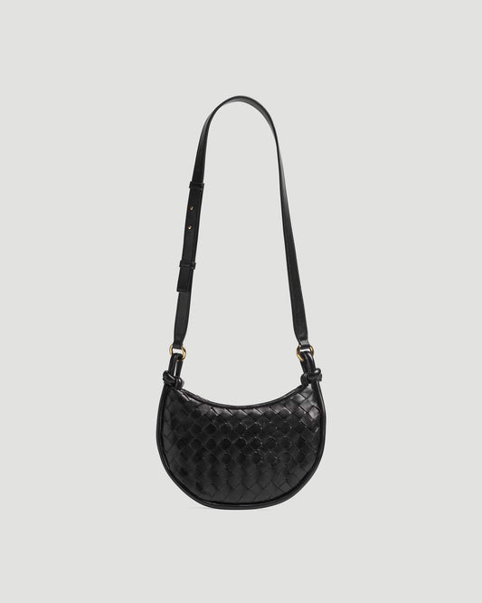 Gemelli Messenger Bag in Black