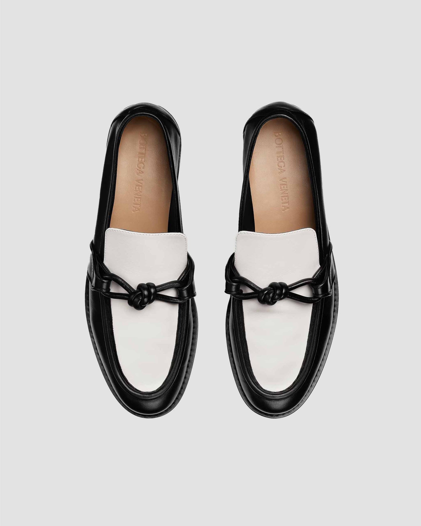 Astaire Loafers in Black And White