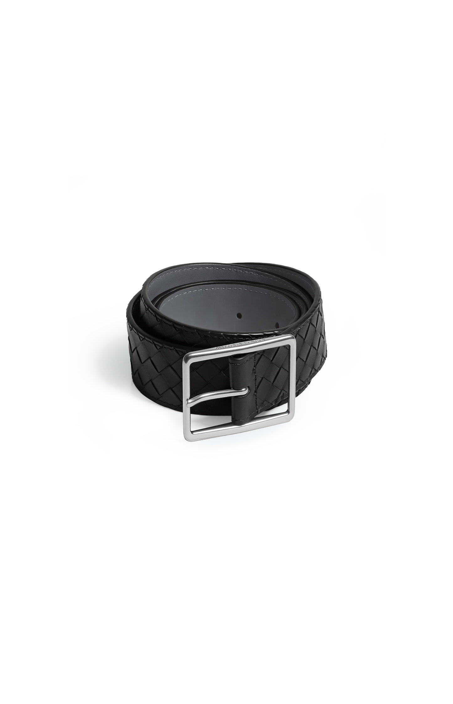 Intrecciato Piccolo Belt in Black