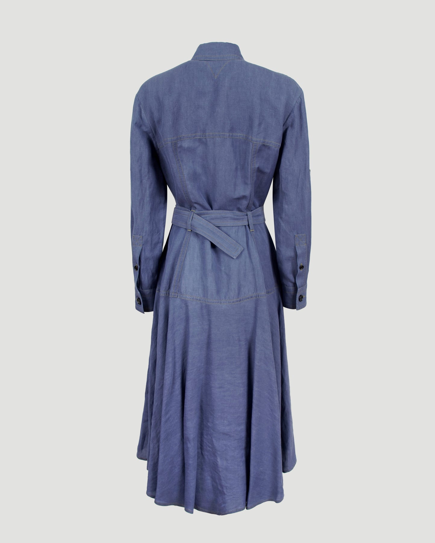 Belted Shirt Dress