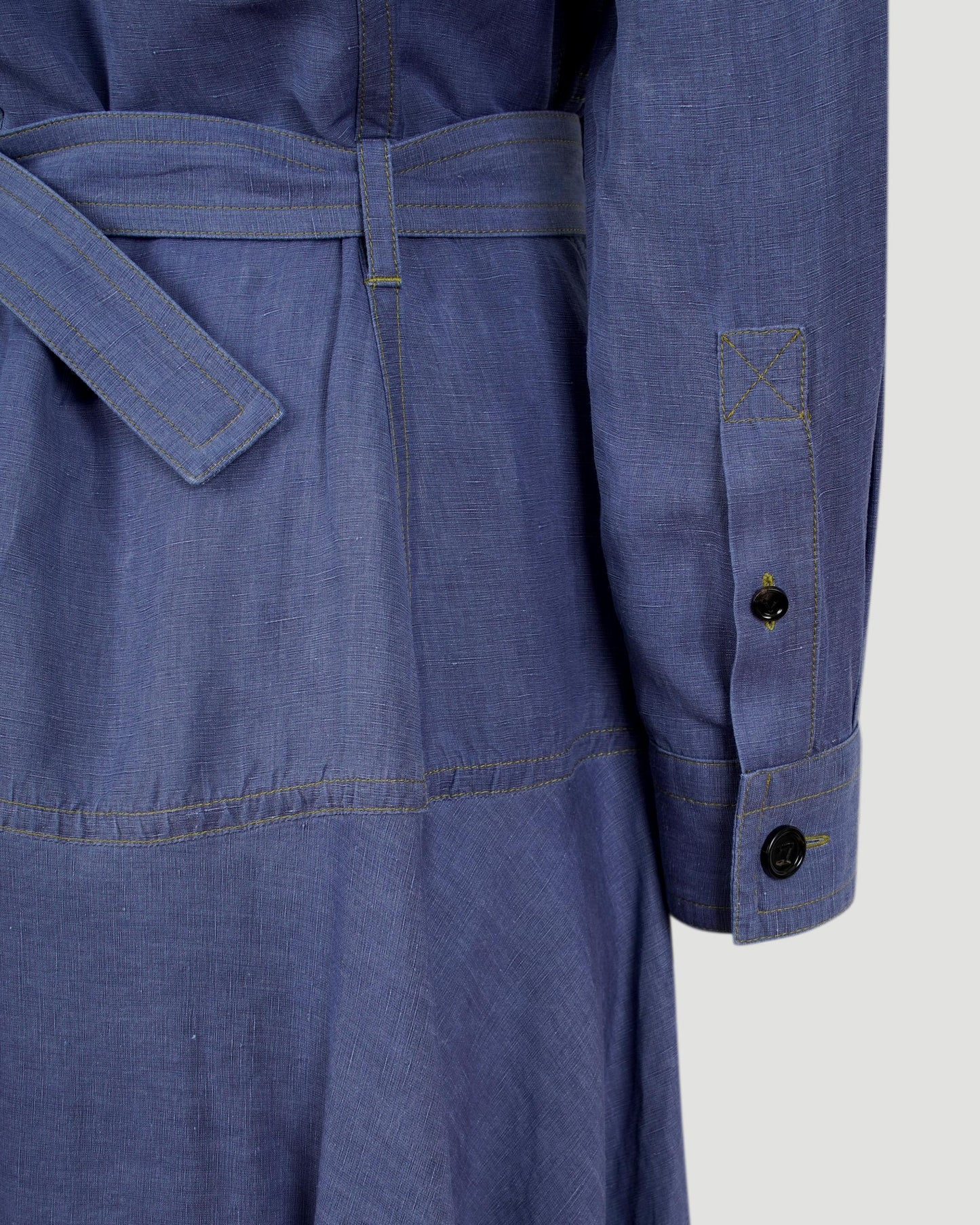Belted Shirt Dress