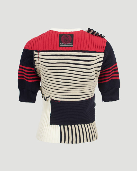 Light Cotton Patchwork Top