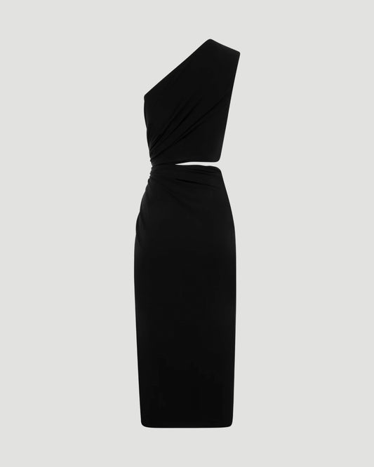 Crepe Viscose Jersey Dress