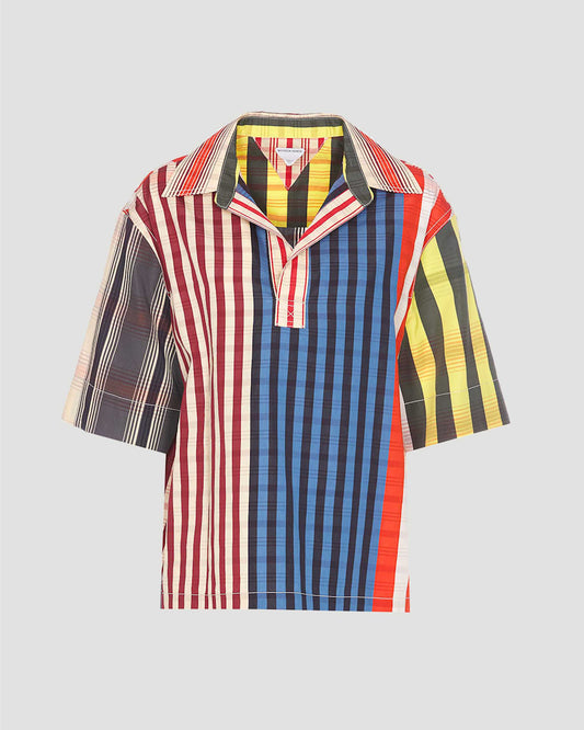 Multicolor V-Neck Shirt