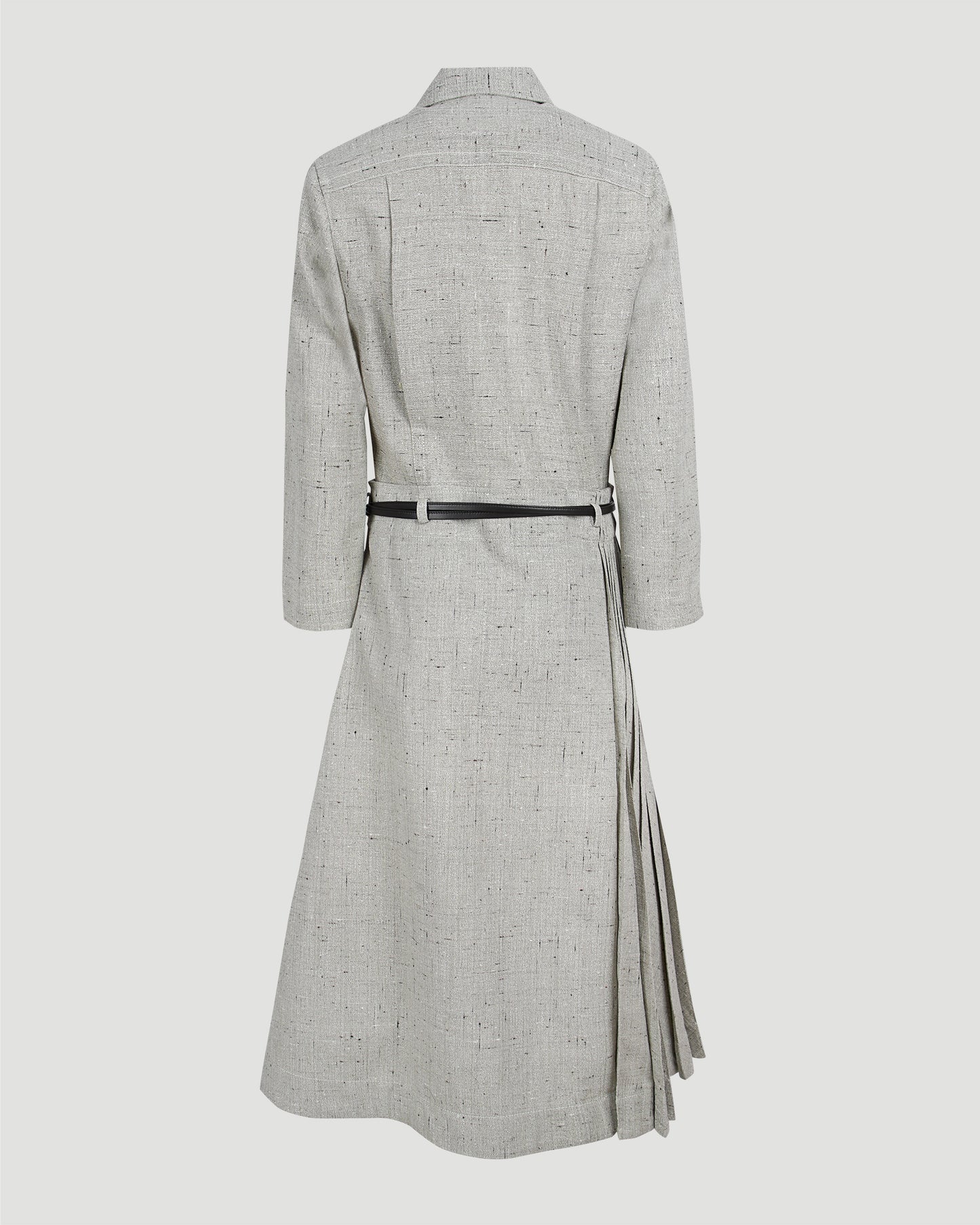 Melange Viscose And Silk Dress