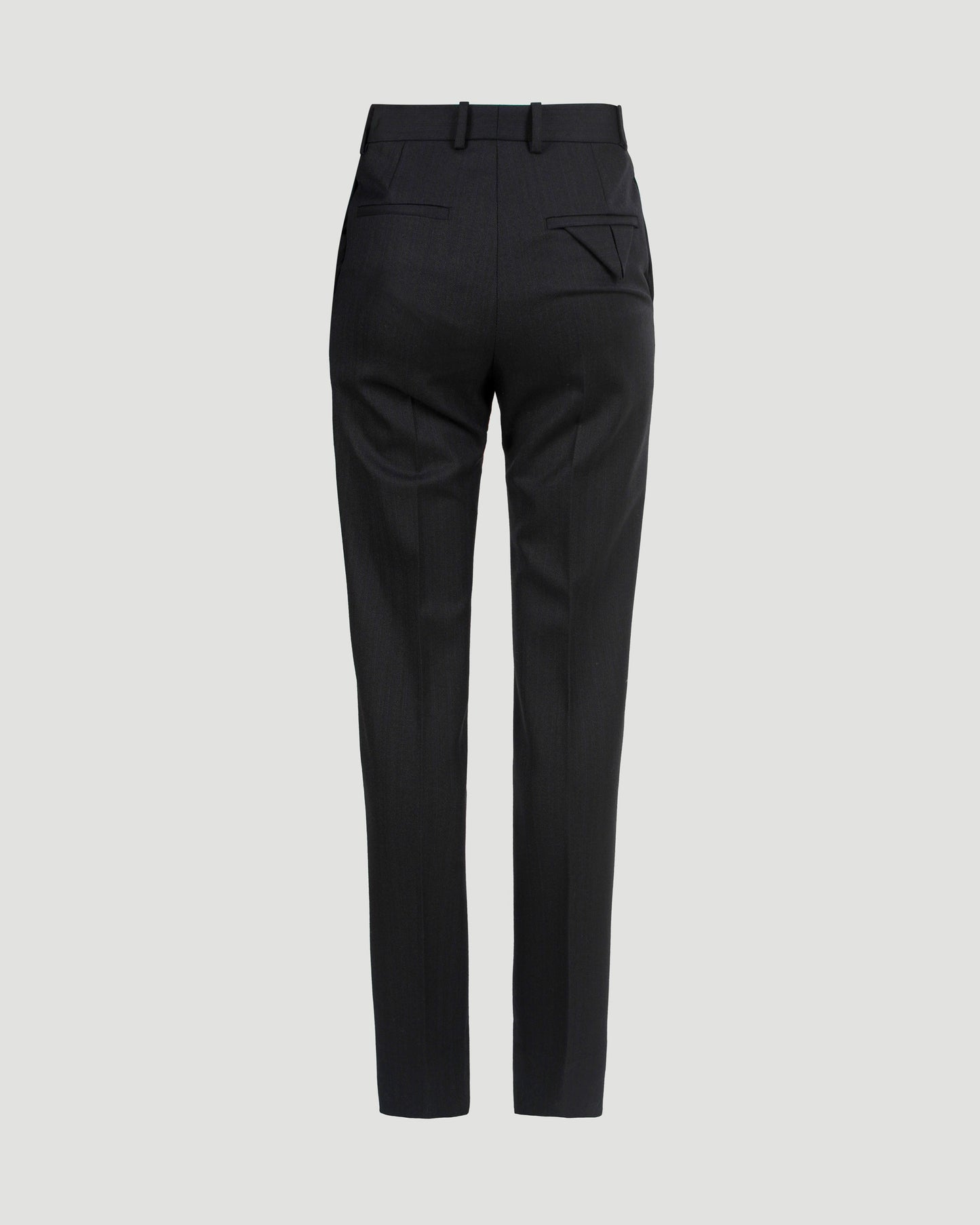 Subtle Stripe Wool Trousers