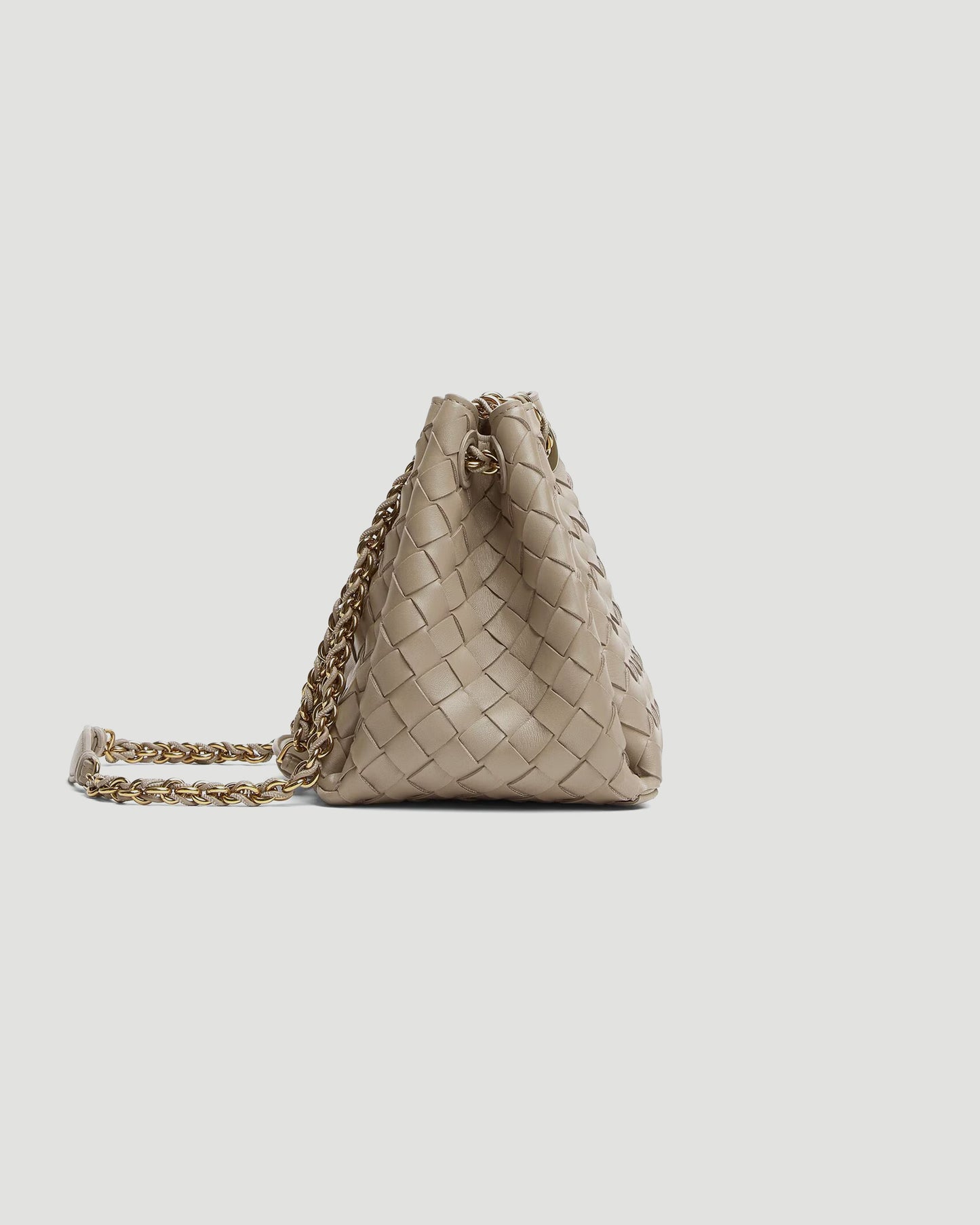 Small Parachute Chain Bag in Limestone