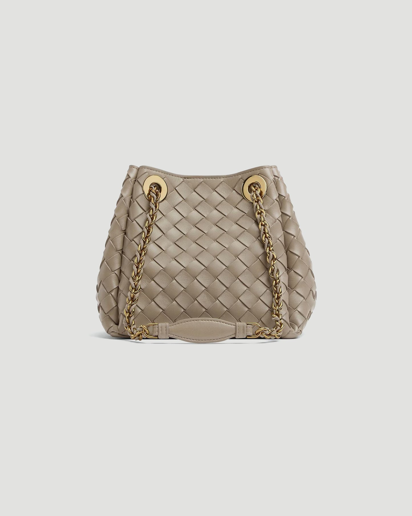 Small Parachute Chain Bag in Limestone