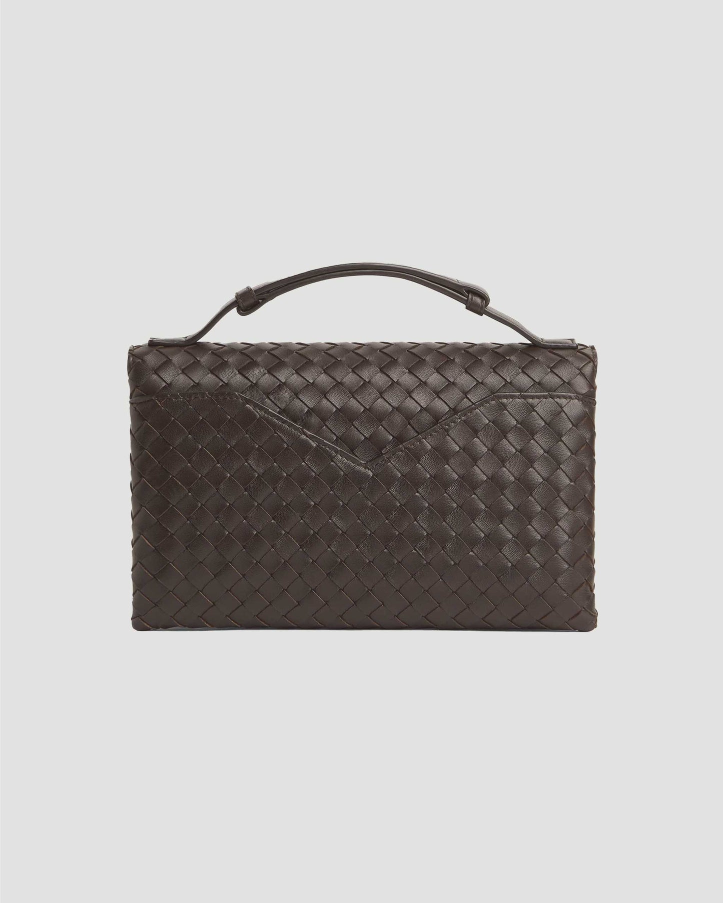 Bottega Veneta Knot Lock Bag in Fondant in Brown — product photo 3