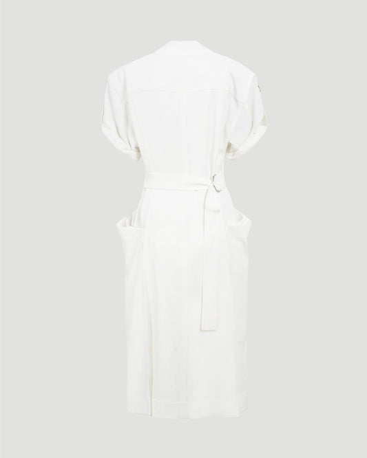 Viscose And Linen Dress