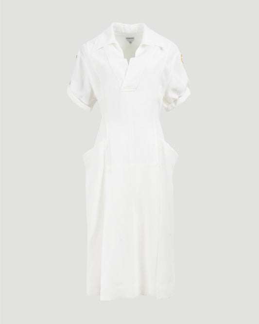 Viscose And Linen Dress