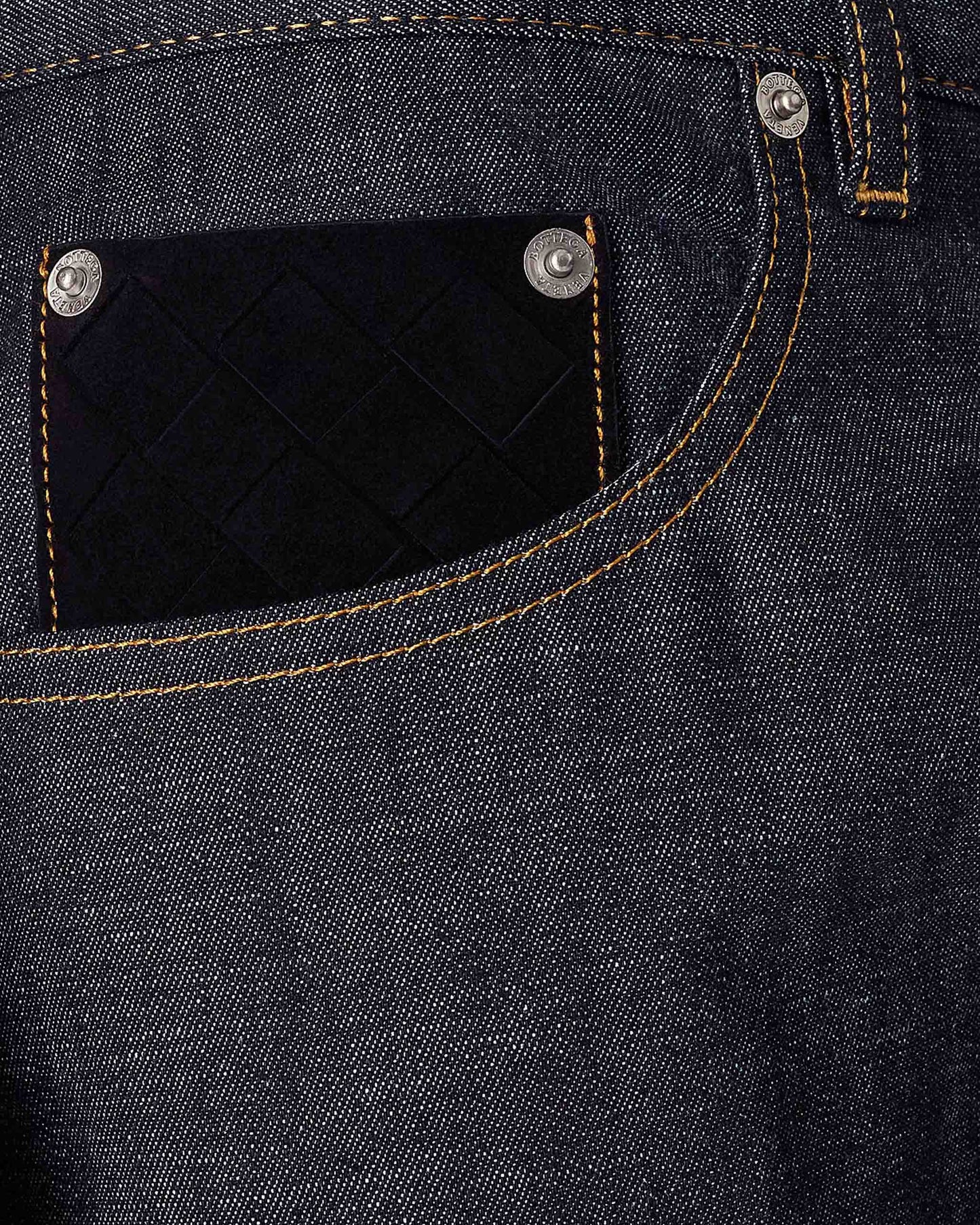 Rinsed Indigo Wide Leg Jeans