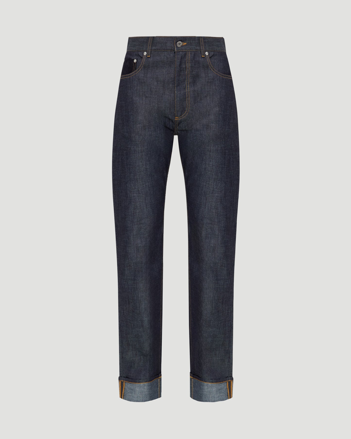 Straight-Fit Jeans in Dark Indigo