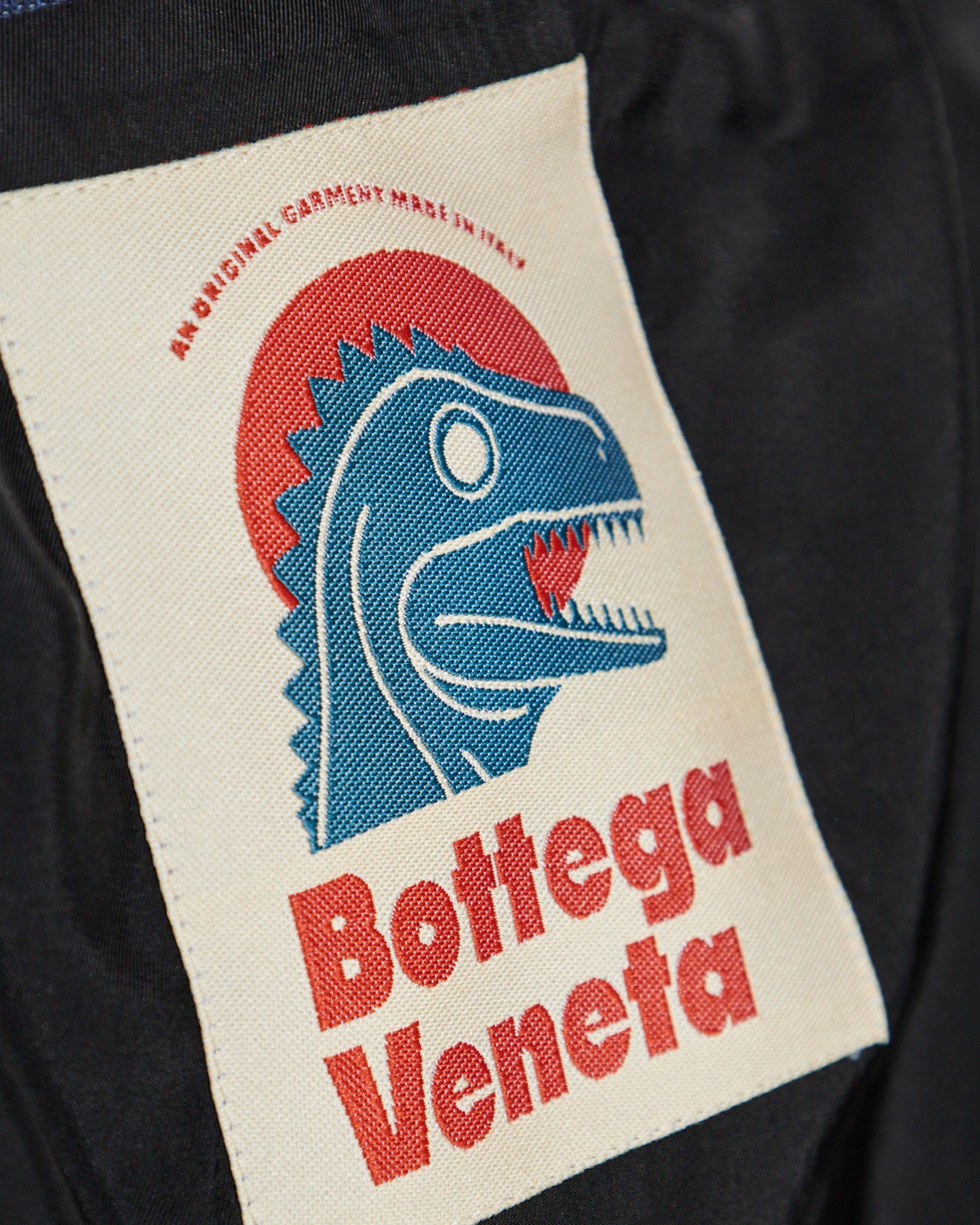 Bottega Veneta Melange Wool Gilet in Navy — product photo 3