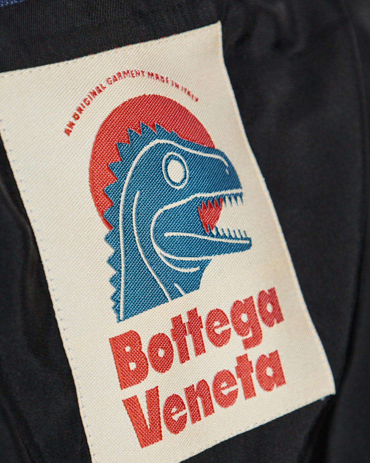 Bottega Veneta Melange Wool Gilet in Navy — product photo 3
