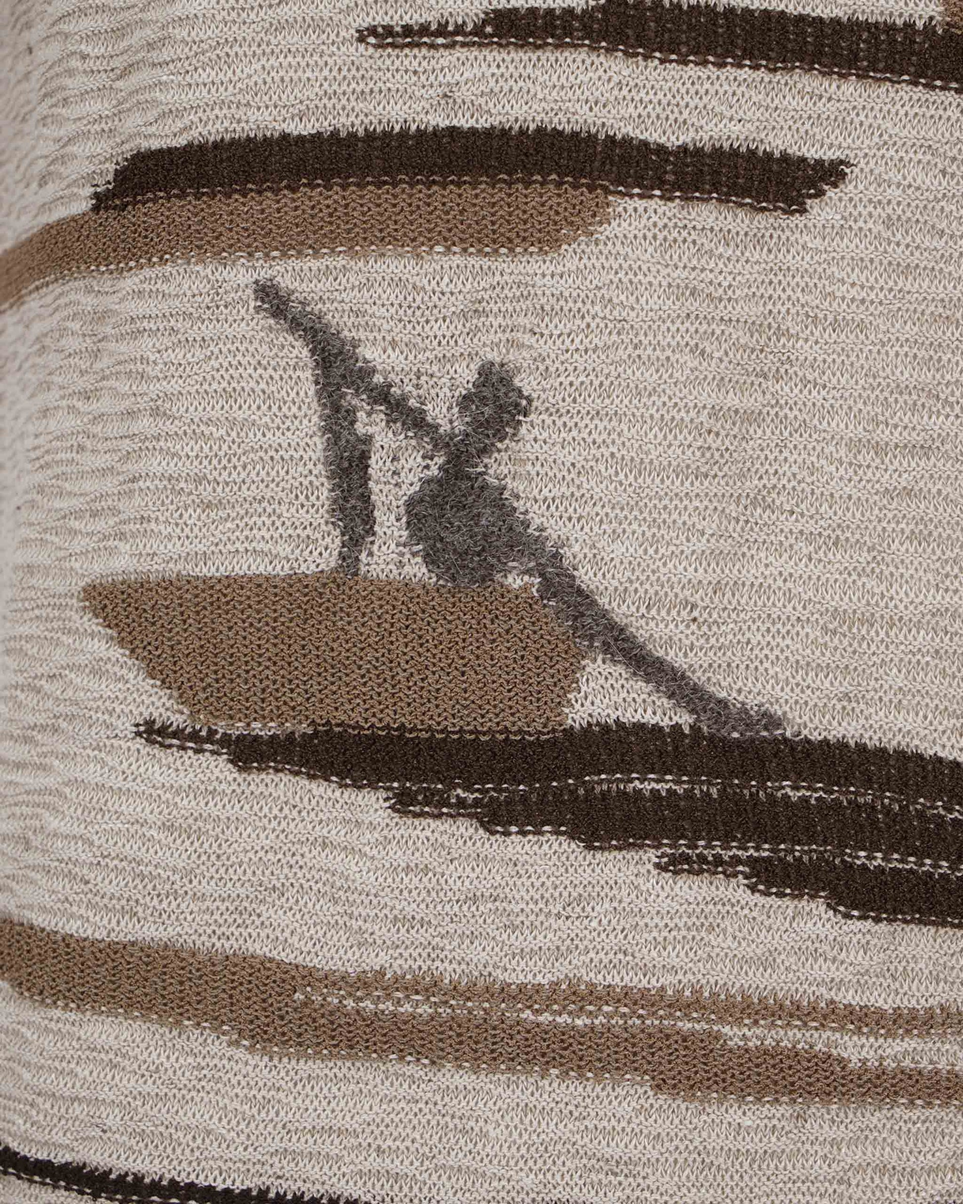Bottega Veneta Linen And Cotton Polo in Multicolored — product photo 3