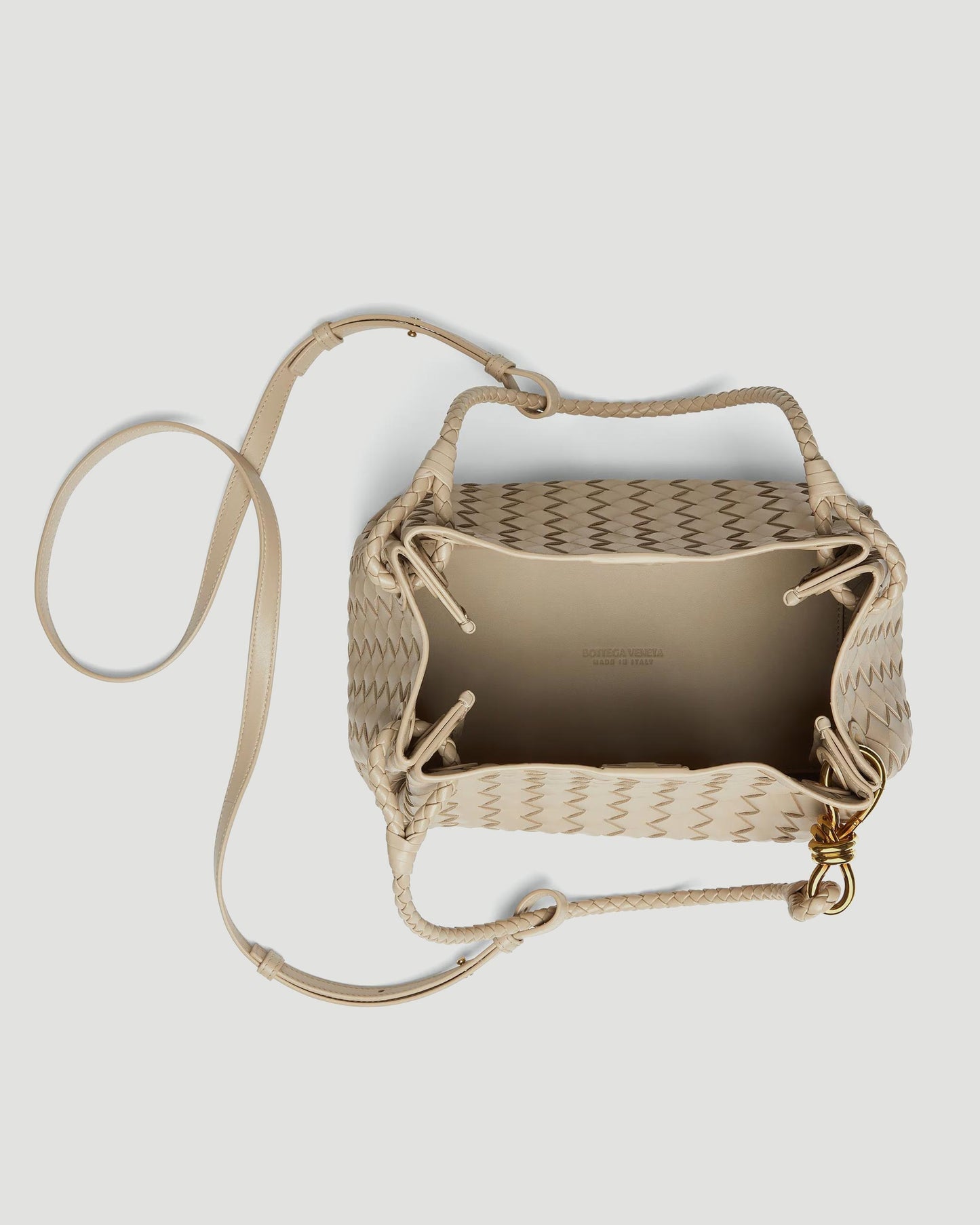 Medium Parachute Bag in Ecru