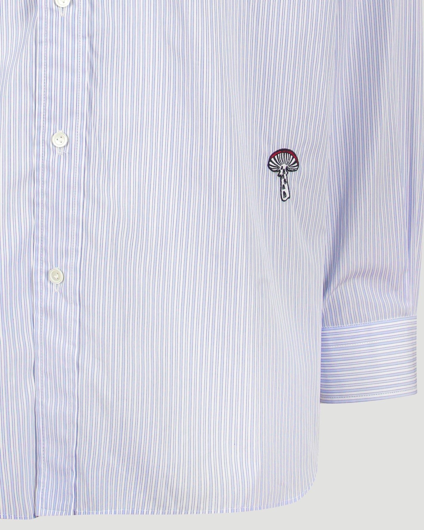 Stripe Cotton Poplin Shirt