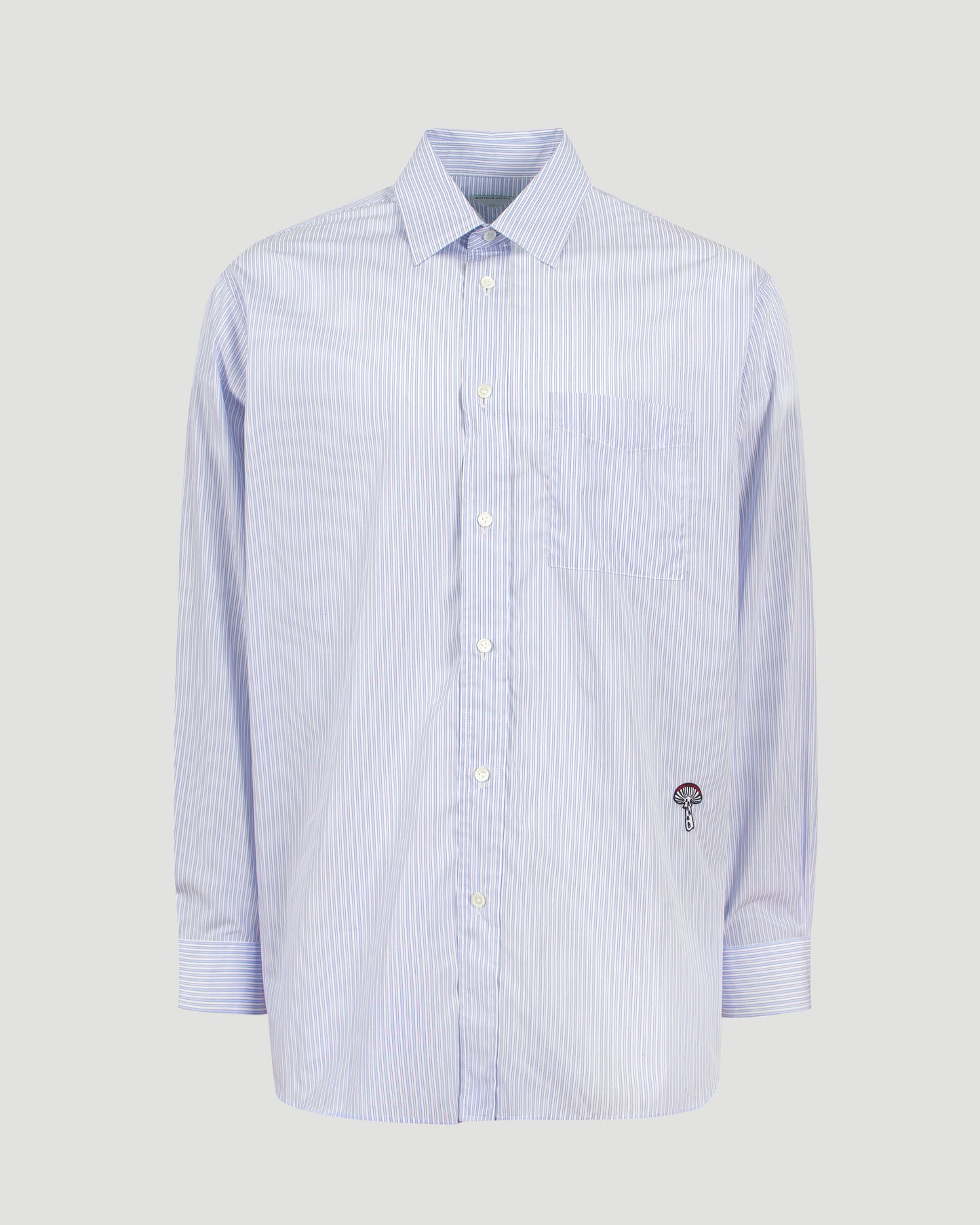Stripe Cotton Poplin Shirt