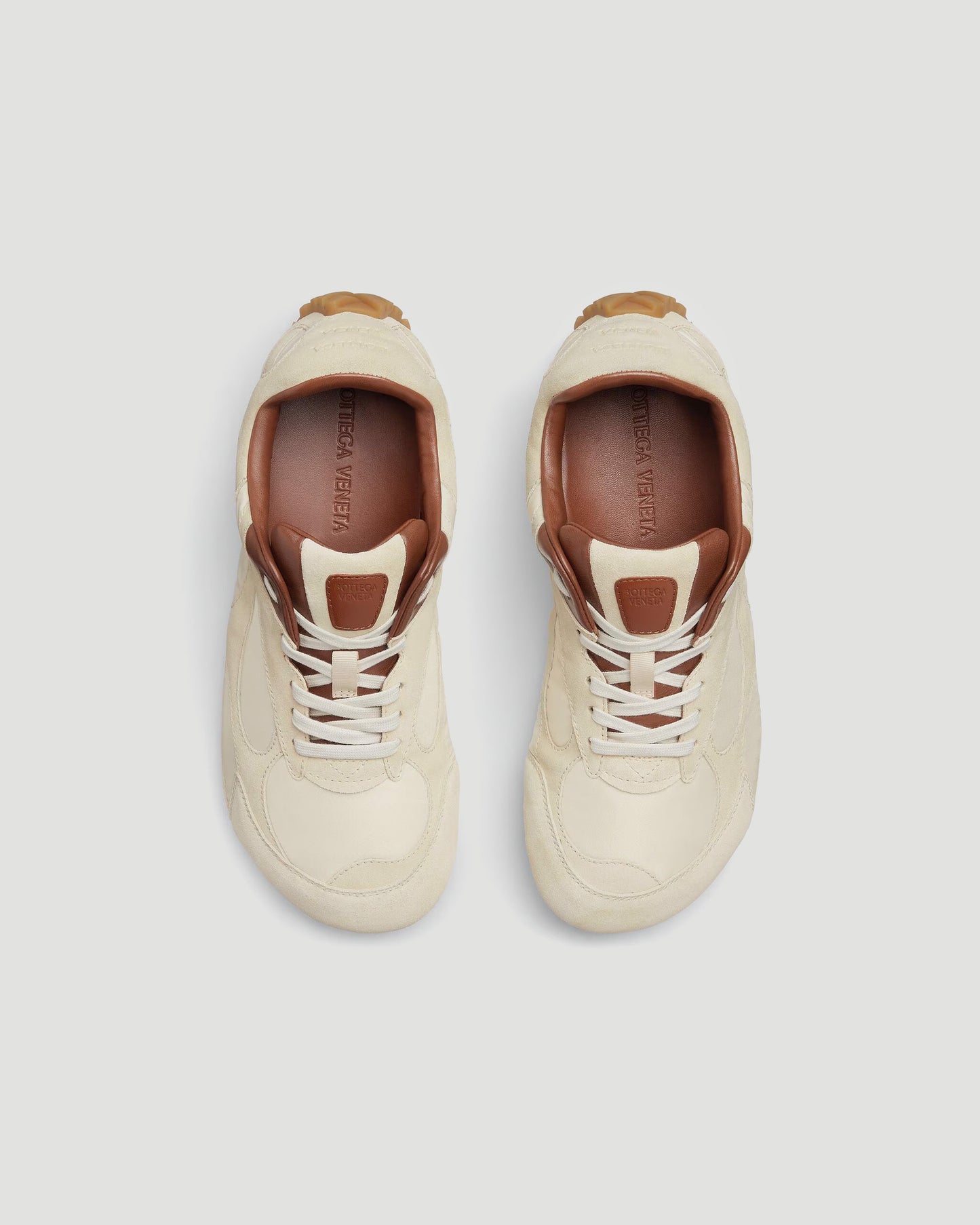 Orbit Flash Sneaker in Sea Salt And Caramel