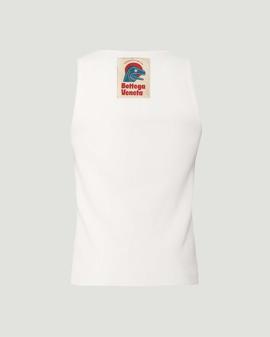 Compact Cotton Rib Jersey Tank Top