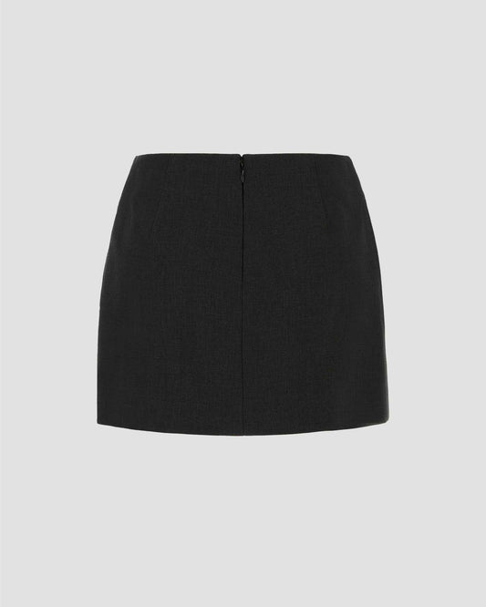 Mini Skirt in Anthracite