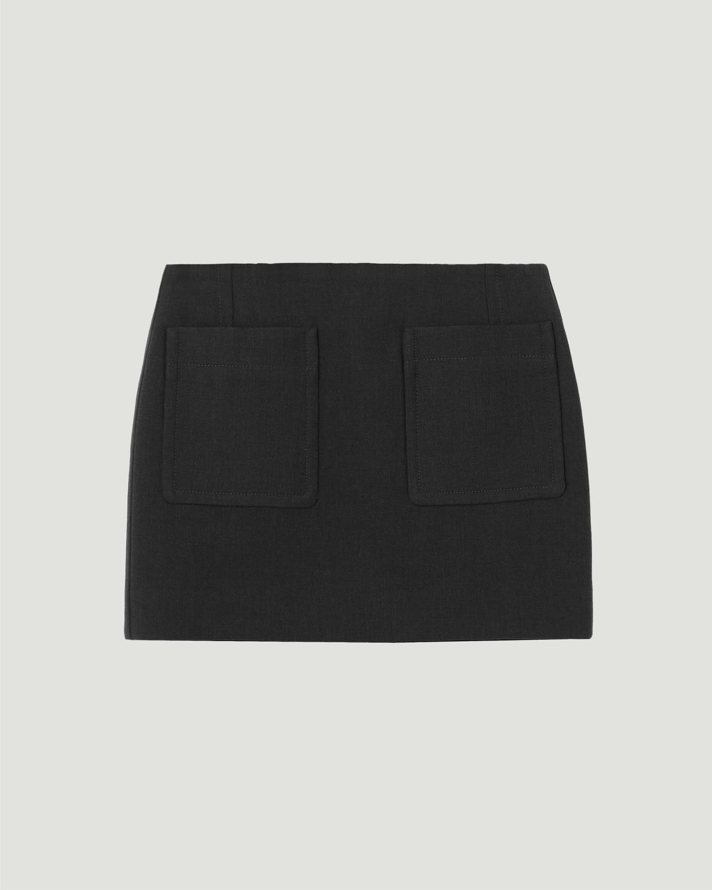 Mini Skirt in Anthracite