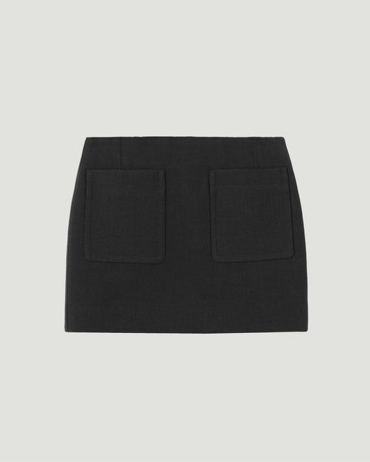 Mini Skirt in Anthracite