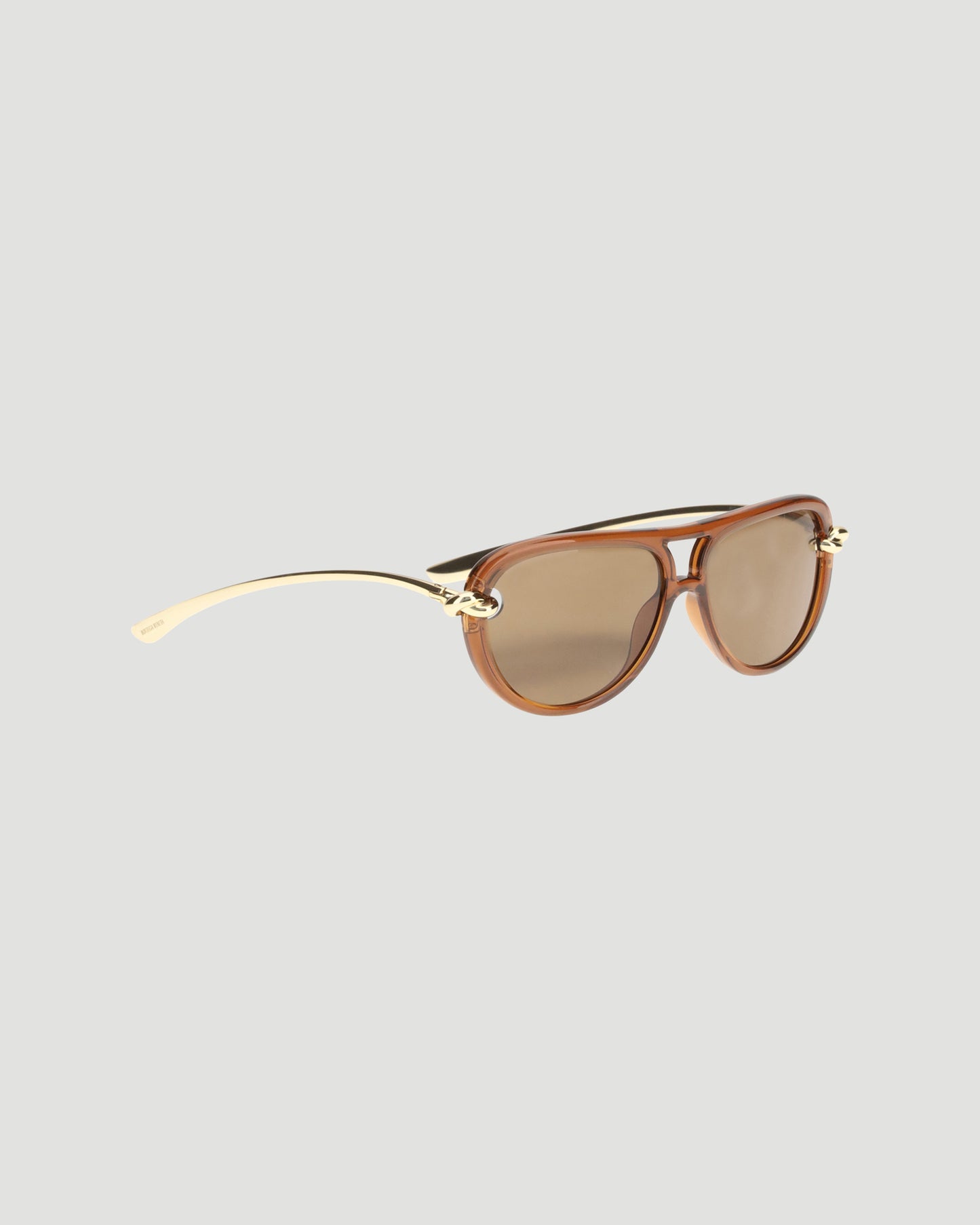 Aviator Knot Sunglasses Brown