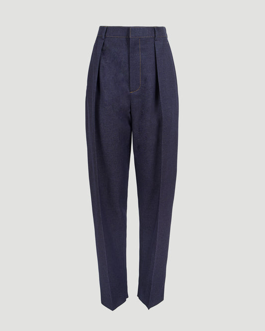 Melange Wool Pants