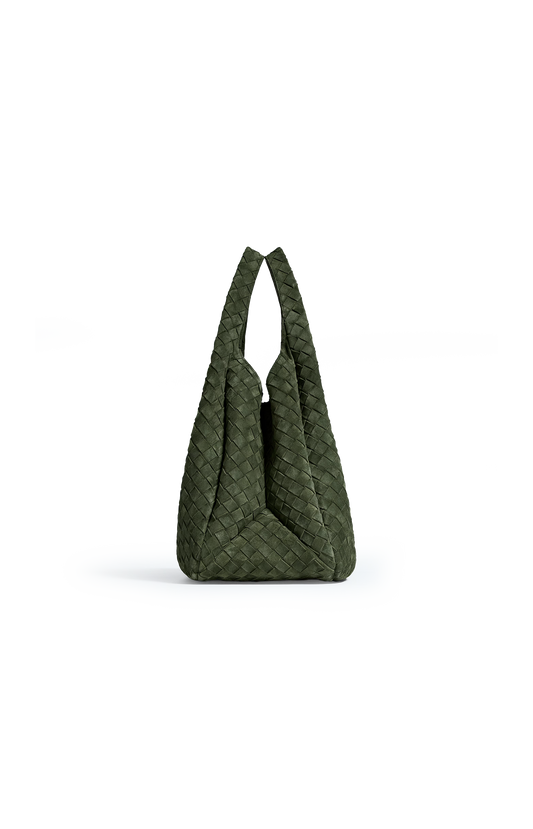 Large Campana in Green Tweed