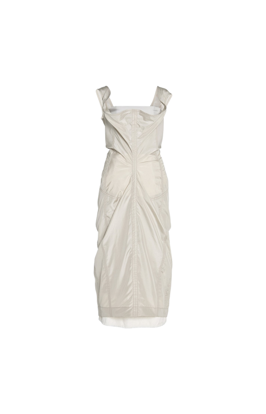 Washed Silk Taffeta Dress