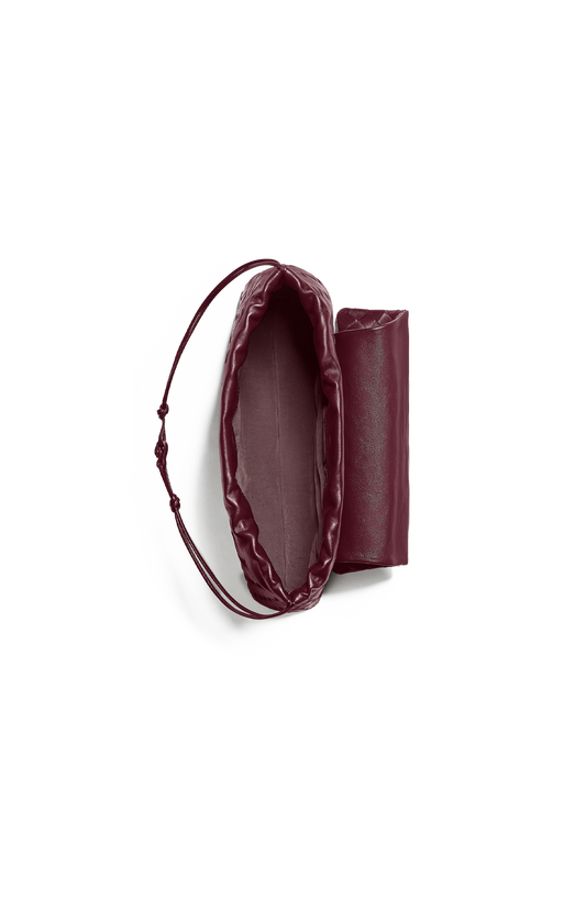 Bottega Veneta Giorno Shoulder Bag in Burgundy — product photo 2