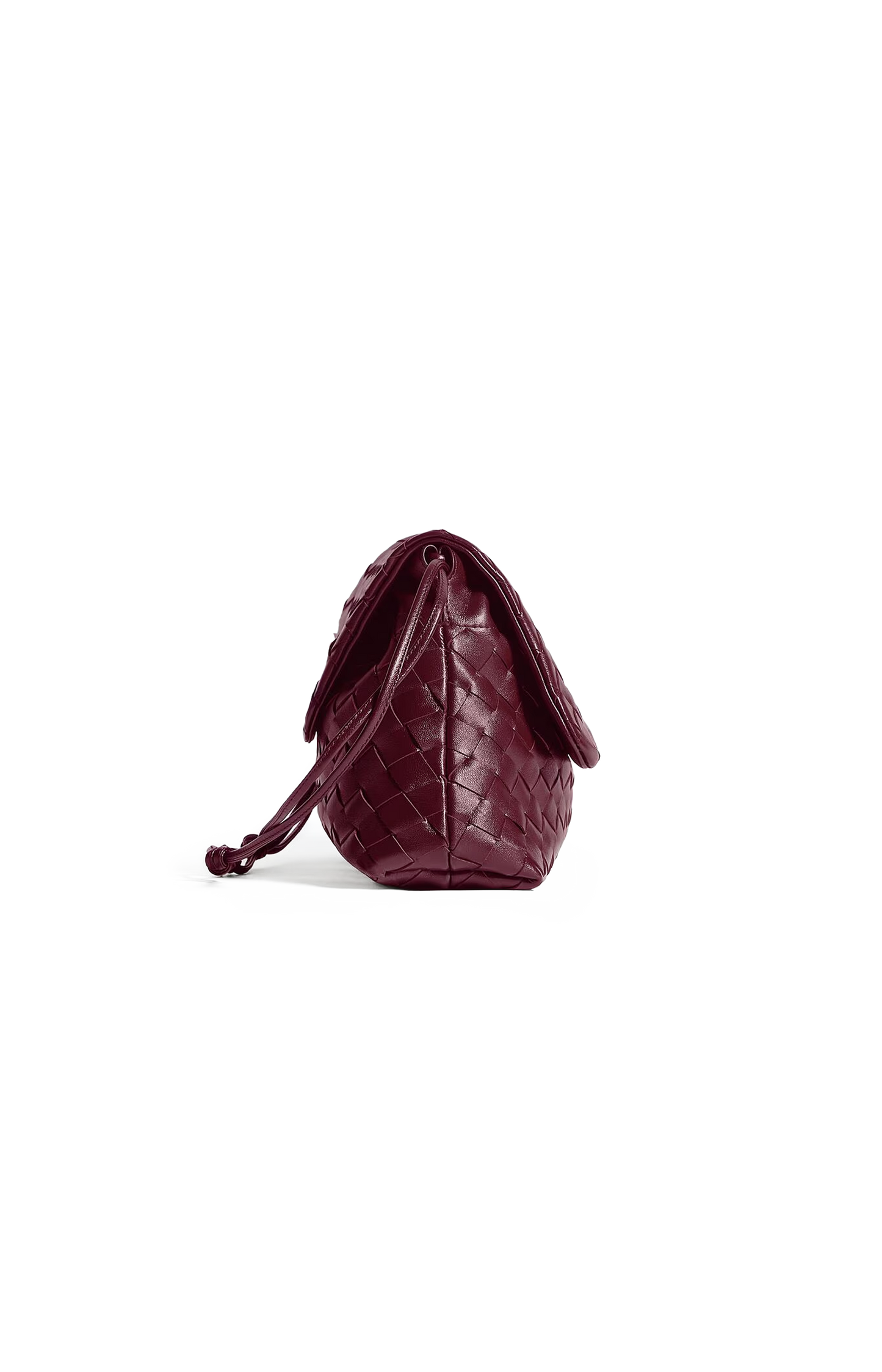 Giorno Shoulder Bag in Burgundy