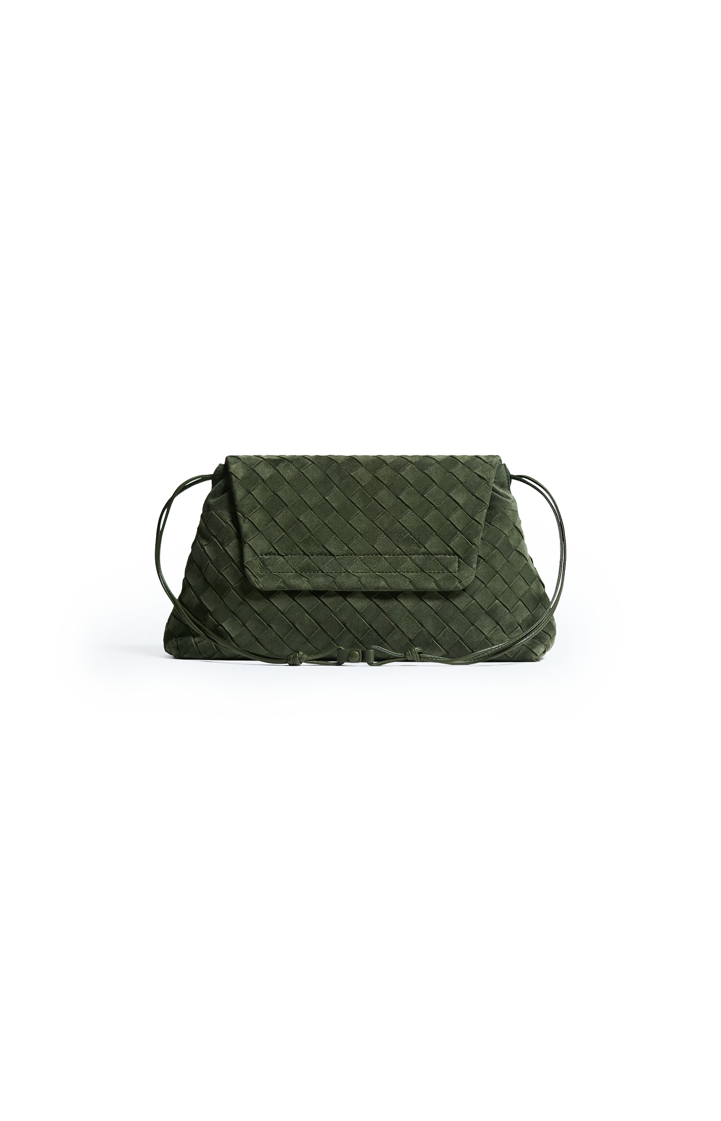 Giorno Bag in Green Tweed
