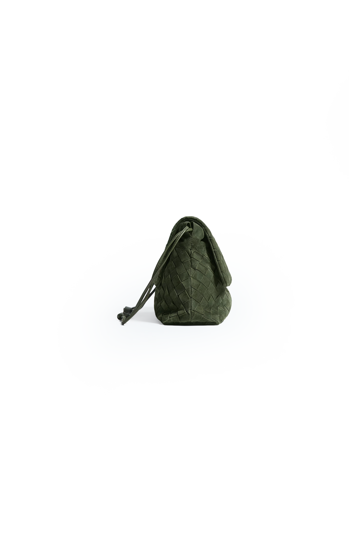Giorno Bag in Green Tweed
